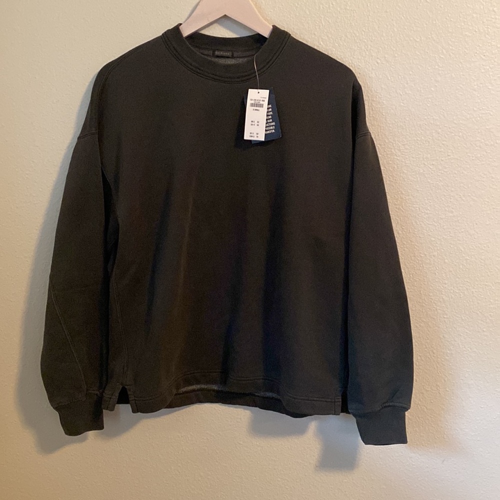 Abercrombie and Fitch, x-small, grey, fuzzy on inside, soft, oversized